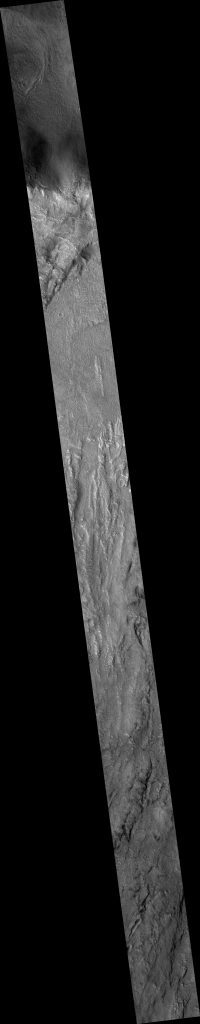 Bonestell Crater Ejecta