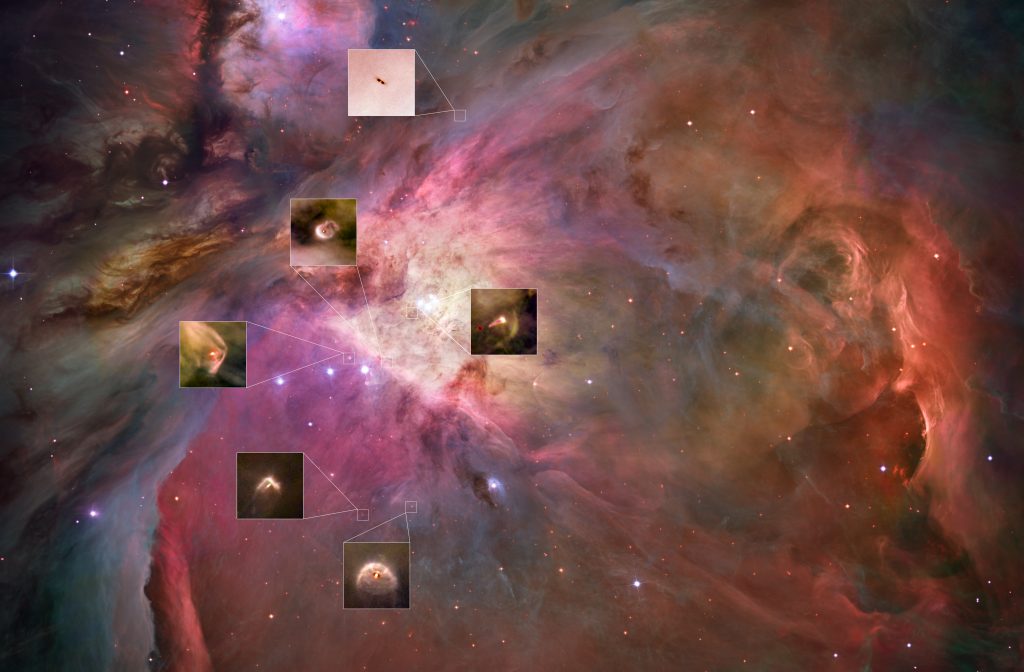 Planets Forming in Orion 