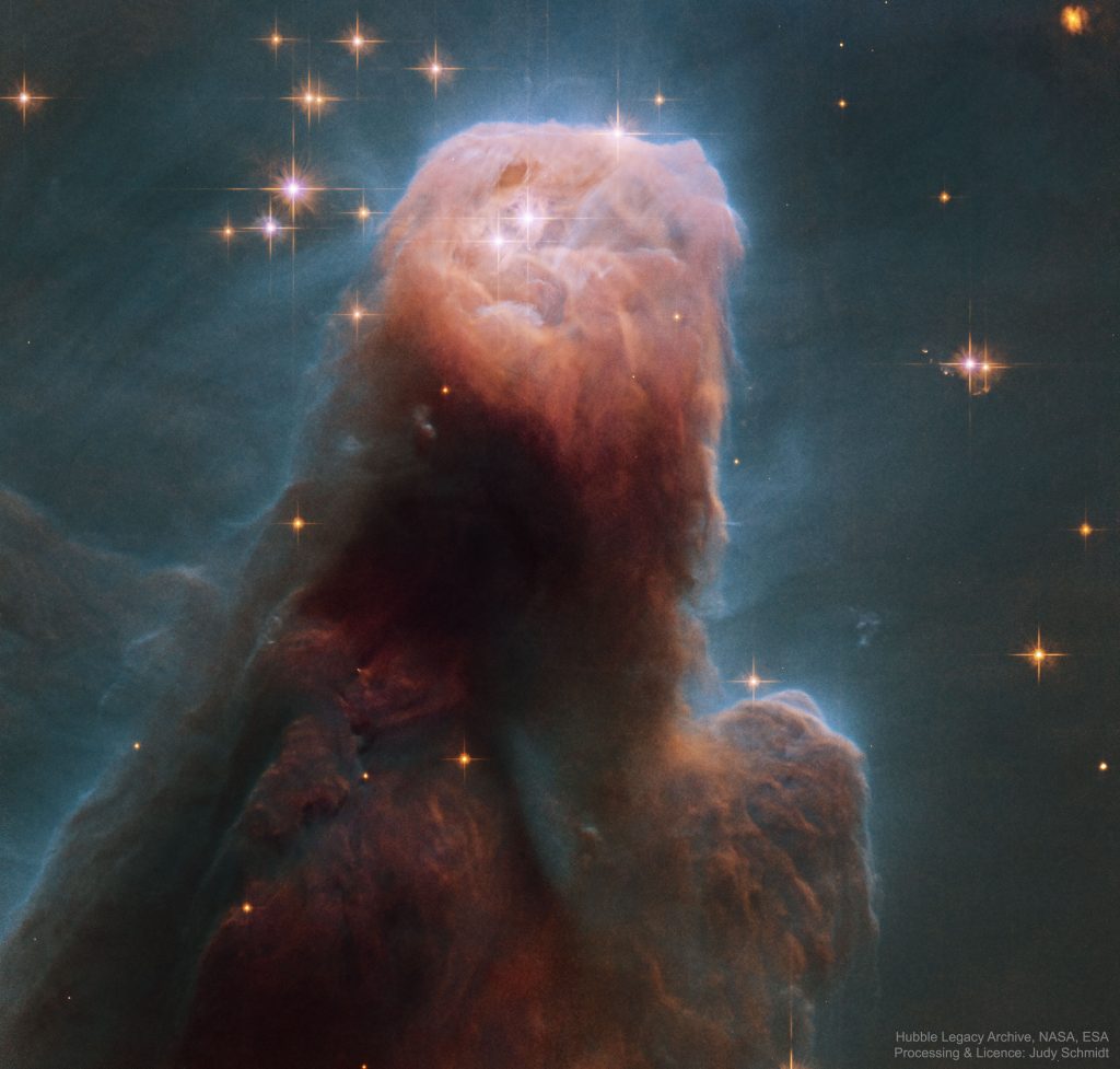 The Cone Nebula from Hubble 