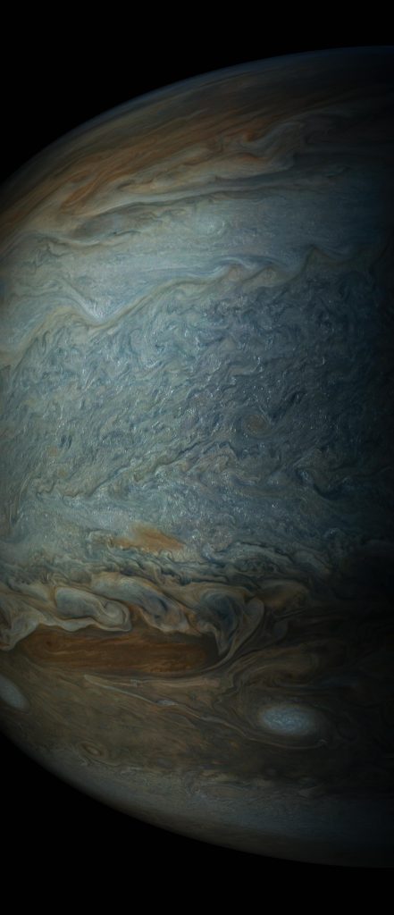 JunoCam Stormy Cloud Towers on Jupiter 