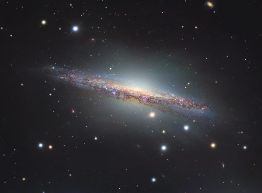 Spiral Galaxy NGC 1055