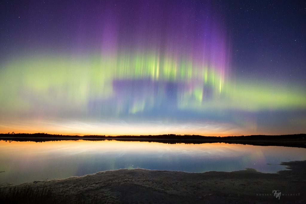 Northern Lights and Noctilucent Clouds
